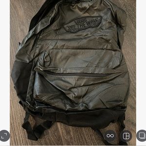 Vans Black Backpack